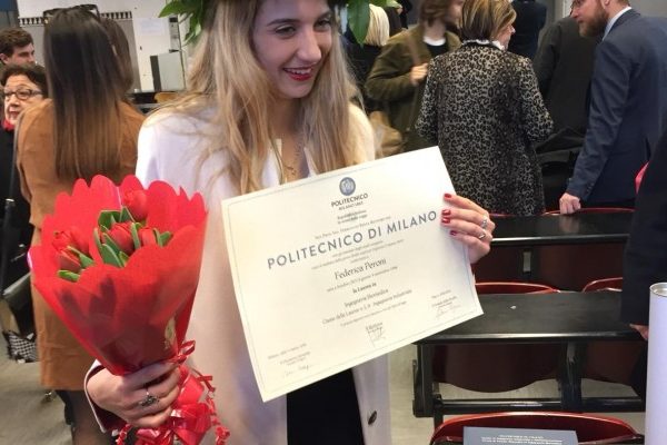 Federica Peroni laureata 610x400 600x400 - FEDERICA LAUREATA!