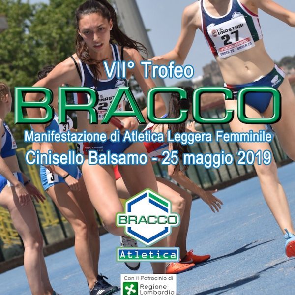locandina 1 600x600 - TROFEO BRACCO, 25 MAGGIO 2019