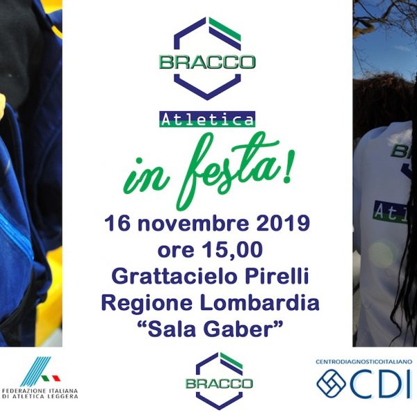 INVITO FESTA 600x600 - BRACCO ATLETICA IN FESTA!