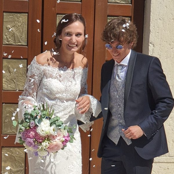 sara baldu sposa2 600x600 - TEMPO DI MATRIMONI: SARA E' SPOSA!