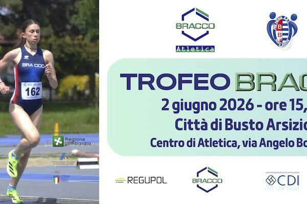 trofeo bracco 600x400 - TROFEO BRACCO - 2 GIUGNO 2026, BUSTO ARSIZIO
