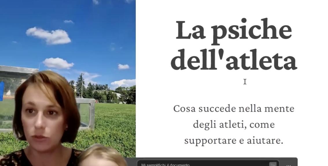 Screenshot 2026 05 28 alle 11.41.18 - LA PSICHE DELL'ATLETA: CON MARTINA FUGAZZA